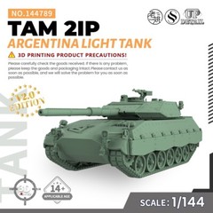 SSMODEL SS144789 1/144 Military Model Parts Argentina TAM 2IP Light Tank