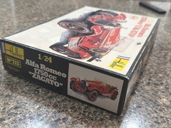 HELLER 1/24 SCALE ALFA ROMEO 1750cc “ZAGATO” SEALED KIT! CIRCA 1980’s! VMCP!
