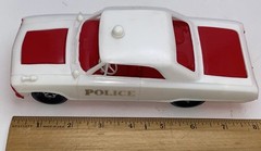 1964 Ford (sort of) Police 2door Hardtop 1/25 GAY TOYS Red/White Plastic Coaster