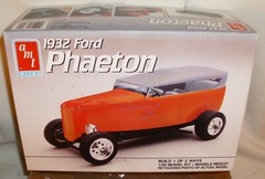 AMT 1932 FORD PHAETON HOT ROD 2 IN 1 CAR MODEL KIT 1/25 #6899