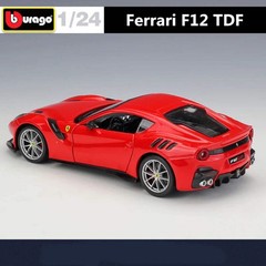 Bburago 1:24 Ferrari F12 TDF Diecast Alloy Sports Car Model – Premium Racing Car