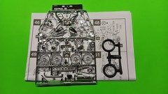 Motorcycle Bike California Street Chopper 1/25 Chrome Custom 29 Ford Model A