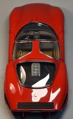 Race Car 1 18 Classic Vintage Racing 24 Custom Concept Carousel Red 12