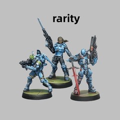 Die-cast Resin Model Assembly Kit, GK, Resin Battle Group 3 People, Unpainted…