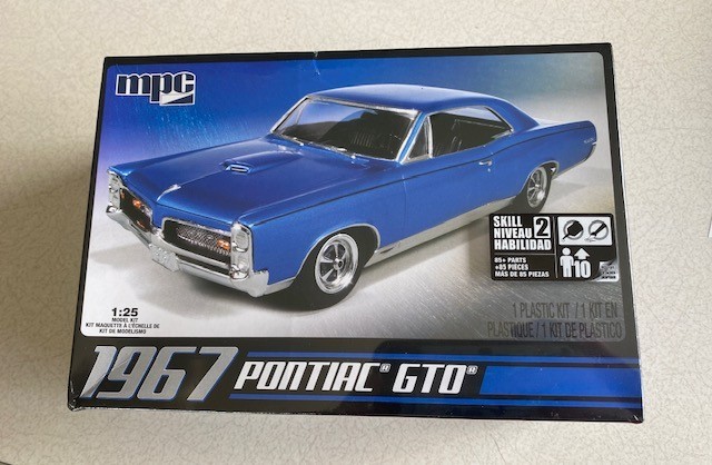 MPC 1967 Pontiac GTO 1/25 Scale Model Kit – Sealed New in Package