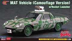 Hasegawa matte vehicle camouflage painting w/rocket launcher 1/24 scale plastic