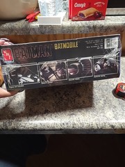 BATMAN BATMOBILE Model Kit VTG 1989 AMT/ERTL DC Comics 1/25 Scale #6877