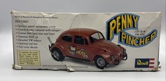 Vintage, 1980, Revell, 1/25 Scale, Penny Pincher, VW Bug Model Kit, Junkyard Lot