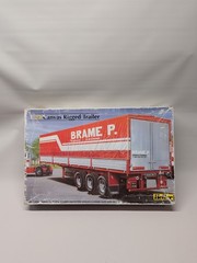 HELLER Kit 80784 1:24 Canvas Rigged Trailer- New Open Box Sealed Parts
