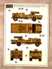 1/35 IBG Models WWII 3Ro Italian Truck w/100mm Howitzer & 4 Crew N Africa #35065