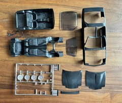 Vintage MPC KNIGHT RIDER TV SHOW KITT CAR MODEL (1983) Scale 1:25, Complete