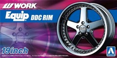 Aoshima 1/24 WORK EQUIP 19″ INCH Model Wheel Set