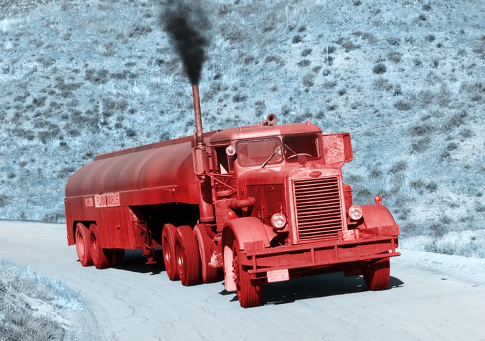 Peterbilt 281 Truck The Duel – Spilberg 3d model scale 24 25 32 43 18 Revell