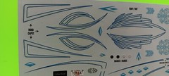 1980 Monte Carlo Class Action MPC 1/25 Custom Show Car Pin Stripes Emblems