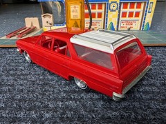 1966 RAMBLER CROSS COUNTRY WAGON RED PROMO w/ 2 Tone Interior-Exceptional Cond