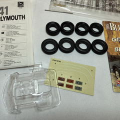 41 Plymouth AMT ERTL Model Kit 1:25 Scale Make it 2 Ways Sealed Parts #6184