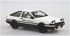 Aoshima 1/24 Initial D Series No.14 Takumi Fujiwara AE86 Trueno Figure Model JP