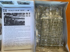 QF 6-Pounder Airborne – 1/35 Scale AFV Club Unassembled Kit#AF35219