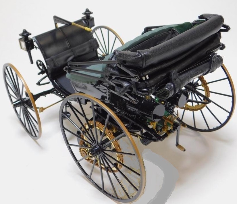 Antique Concept Car Before Ford Original Model T A Vintage Built Classic Metal