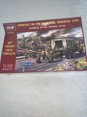 ICM 35142 Conflict in the Balkans, Kosovo 1999 1/35 Model Kit Sealed Serbian