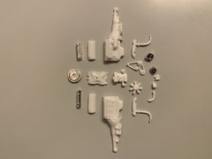 Revell 1/24 Dom’s ’71 plymouth GTX Parts Complete 440 Engine/Junkyard/Diorama