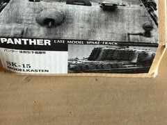 Modelkasten SK-15 1/35 Panther Late Model Spare Track Set – Plastic Military Tan