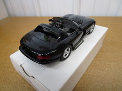 1993 Dodge Viper RT/10 Roadster 1/25 Ertl AMT promo car black plastic with box