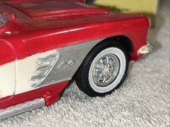 VERY RARE!! Vintage SMP 1960 Convertible Corvette Model Car Kit. NICE!!