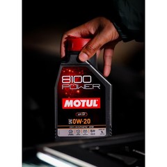 Motul 8100 Power 5W-40 Full Synthetic Ester-Based Formula For Turbocharged