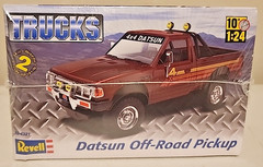 Revell Datsun Off Road Pickup Truck Kit # 85-4321 Sealed Minor Dented Box 1:24