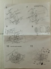 BASSETT STYLE RACING WHEELS from 77 Chevy Monte Carlo Salvinos JR 1:25 Model Kit
