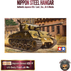 Tamiya 1/48 M4A3E8 Sherman Easy Eight WWII U.S. Tank Model Kit