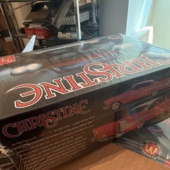 AMT Christine Plymouth 1:25 Scale Model Kit Unassembled, Molded in White