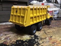 1/25 Scale Model Semi Truck Custom Off Road Construction Tires