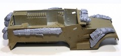 1/35 Halftrack Fender & Pack Set #4 USA WWII (Fits Dragon M2 M3 M21)- Value Gear