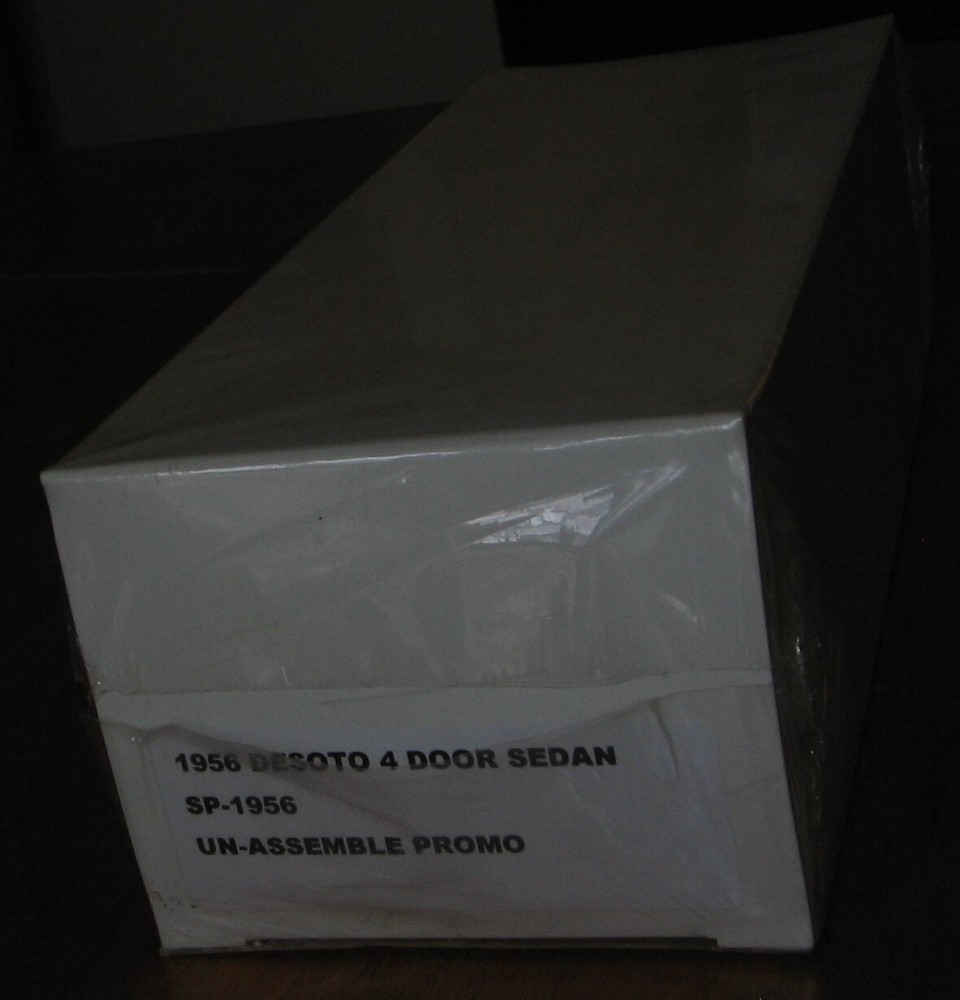 Johan X-EL 1956 Desoto 4 Dr 1:25 Reissue Promo Kit # SP-1956 Sealed Jo-Han 56