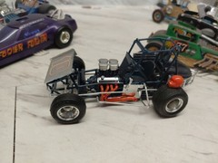 Model Junkyard/parts Plastic, Custom Race Car Lot Of 6,vintage dirt/drag Cars
