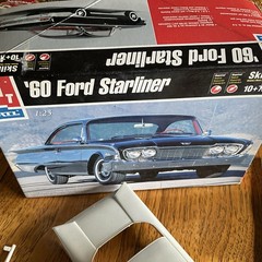 AMT 1960 Ford Starliner Model Car INCOMPLETE For PARTS