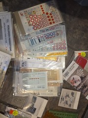 Lot Of Various Model Making Equipment Including Light W/ Magnifying Glass, Etc.