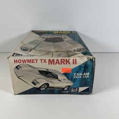 RARE MPC HOWMET TX MARK II CAN AM RACE CAR UNBUILT OPEN BOX AS IS “READ”