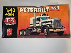 AMT TnT 1/43 Peterbilt 359 Conventional Truck Model #T700-New-Sealed Inside