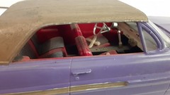 Vintage AMT 1962 Pontaic Bonneville Model Car, Hand Painted with Brush