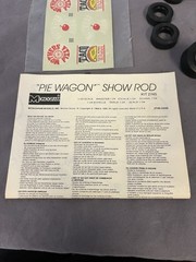 Monogram 1986 Pie Wagon Show Rod Model Kit Mothers Pies 2745 Unconstructed🔥🔥🔥