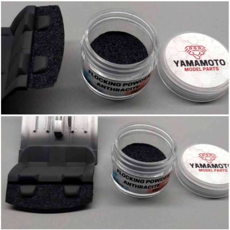 Yamamoto Flocking Powder Anthracite (25ml/7g)