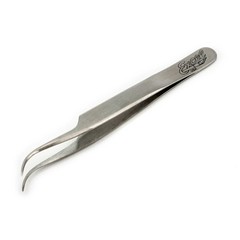 Excel Hobby Blade Corp Slant Point Tweezers Polished EXL30417 Pliers tweezers &