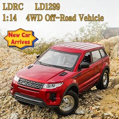 LDRC 4×4 1/14 Scale RC Crawler 4WD Radio Control Off-road Vehicles Model LD1299