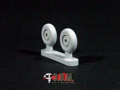 1:48 Resin Wheels Landing Gear for De Havilland Vampire