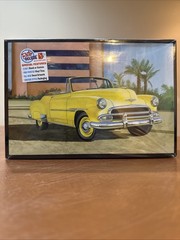 Complete! Vintage AMT 1951 Chevy Bel Air Convertible 1:25 Model Kit Parts Sealed