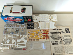 ULTRA RARE! ORIGINAL VINTAGE AMT 1960 EDSEL RANGER HT Model Kit *GORGEOUS *L@@K!