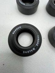 1/25 Scale Tyrone Malone Drag Slicks, Lot Of 4 AMT Model Kit Parts